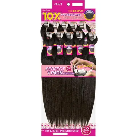 Janet Collection 10X EZ SPLIT Crochet Braid 52"