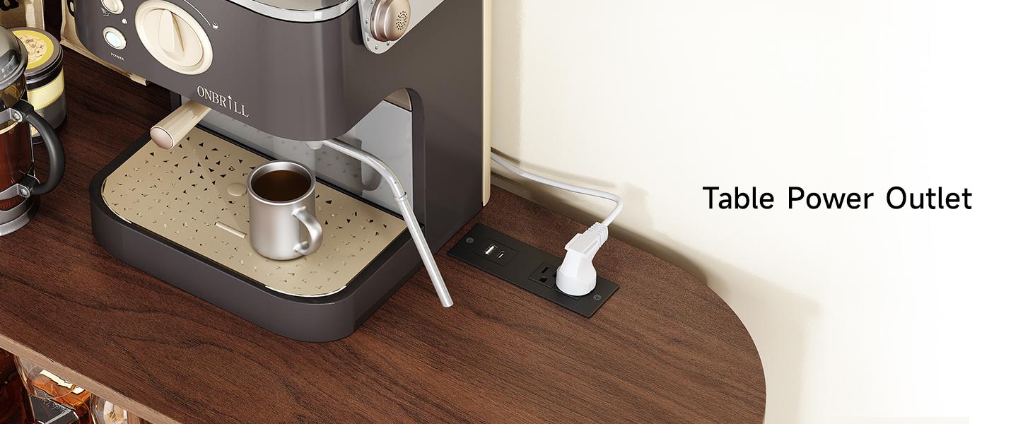 【SPOTLIGHT DAY & Sliding Doors Design】ONBRILL 40/55/63" Gorgeous Fluted Buffet Cabinet, Coner Coffee Bar With Storage,  Mid Century Modern Sideboard with Adjustable Shelf, Accent Wood Console Table for Kitchen Entryway Living Room Furniture