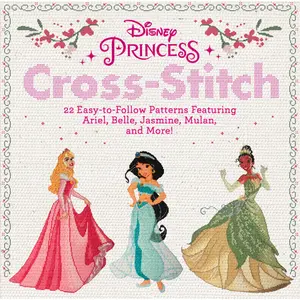 Disney Princess Cross-Stitch by Disney [Paperback Book]