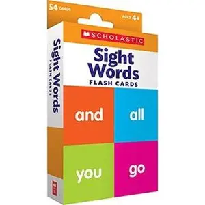 Scholastic Flash Cards: Sight Words Cards – March 1, 2018