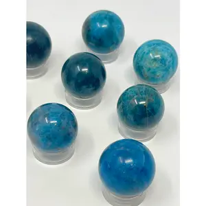 Blue Apatite Spheres