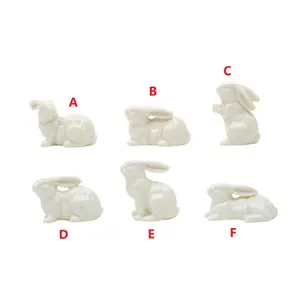 Tiny Ceramic Bunny - Sold Individually