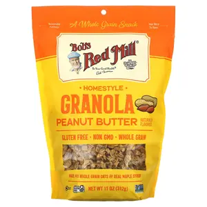 Bob's Red Mill Homestyle Granola, Peanut Butter, 11 oz (312 g)