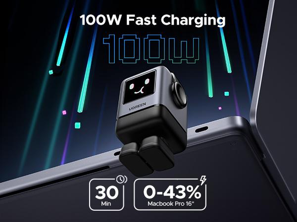 UGREEN Uno 100W/65W/30W/USB C Charger 3/4-Port Robot GaN Fast Charger PPS PD3.0 for iPhone 17 16 15 14 Pro Max, Galaxy S24/S23 Ultra, Fast Charge for Laptop Macbook Air-Black Friday Electronic Charging,TikTokShopBlackFriday ,TikTokShopJumpstartSale UGREEN Uno 100W/65W/30W/USB C Charger 3/4-Port Robot GaN Fast Charger PPS PD3.0 for iPhone 17 16 15 14 Pro Max, Galaxy S24/S23 Ultra, Fast Charge for Laptop Macbook Air-Black Friday Electronic Charging,TikTokShopBlackFriday ,TikTokShopJumpstartSale