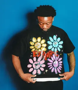 Euphoric Expression Tee - Black Euphoric Expression Tee - Black