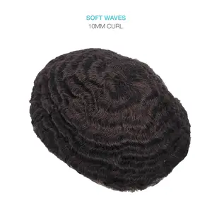 DKEIGHT™ Soft Waves Curls Toupee 10mm
