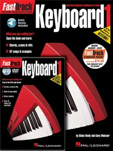 USED-Fasttrack Keyboard Method Starter Pack: Book/Online Audio/DVD Pack [With CD (Audio) and DVD] by Neely, Blake (Paperback)