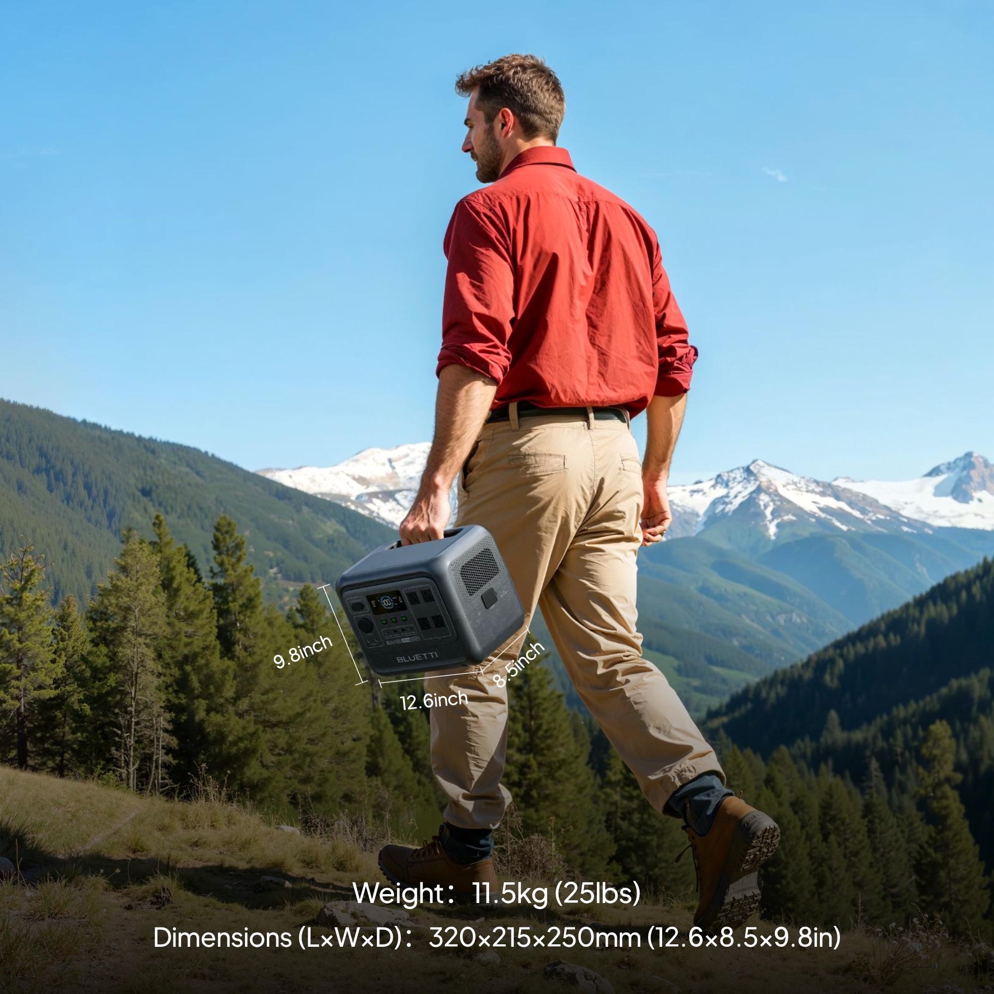 [LIVE] BLUETTI Elite 100 V2 1024Wh Portable Power Station, LiFePO4 Battery Solar Generator w/ 4 1800W AC Outlets (3600W Surge) Backup, 35% Smaller for Camping, Outages (Solar Panel Optional)