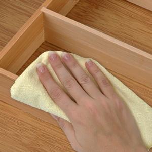 Jumbo Expandable Bamboo Rectangle Drawer Organizer - Adjustable 6-8 Slot Utensils Tray, Durable, Easy-Clean, Warm Bamboo Look, Cosmetic Holder, Box Organiser, Jewelry Storage, Bathroom & Kitchen Accessories