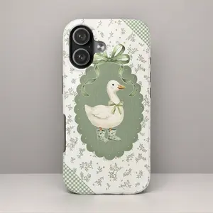Cute Geese Phone Case - Goose Case Mobile Phone Cover - Duck Gift Protective Cover ToughCompatible with iPhone X 11 12 13 14 15 16 17 Impact Resistant Polycarbonate TPU