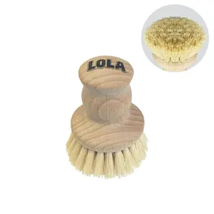 "The Original" Tampico Le Brush - Tampico Bristle Vegetable Brush with Comfort Wood Knob