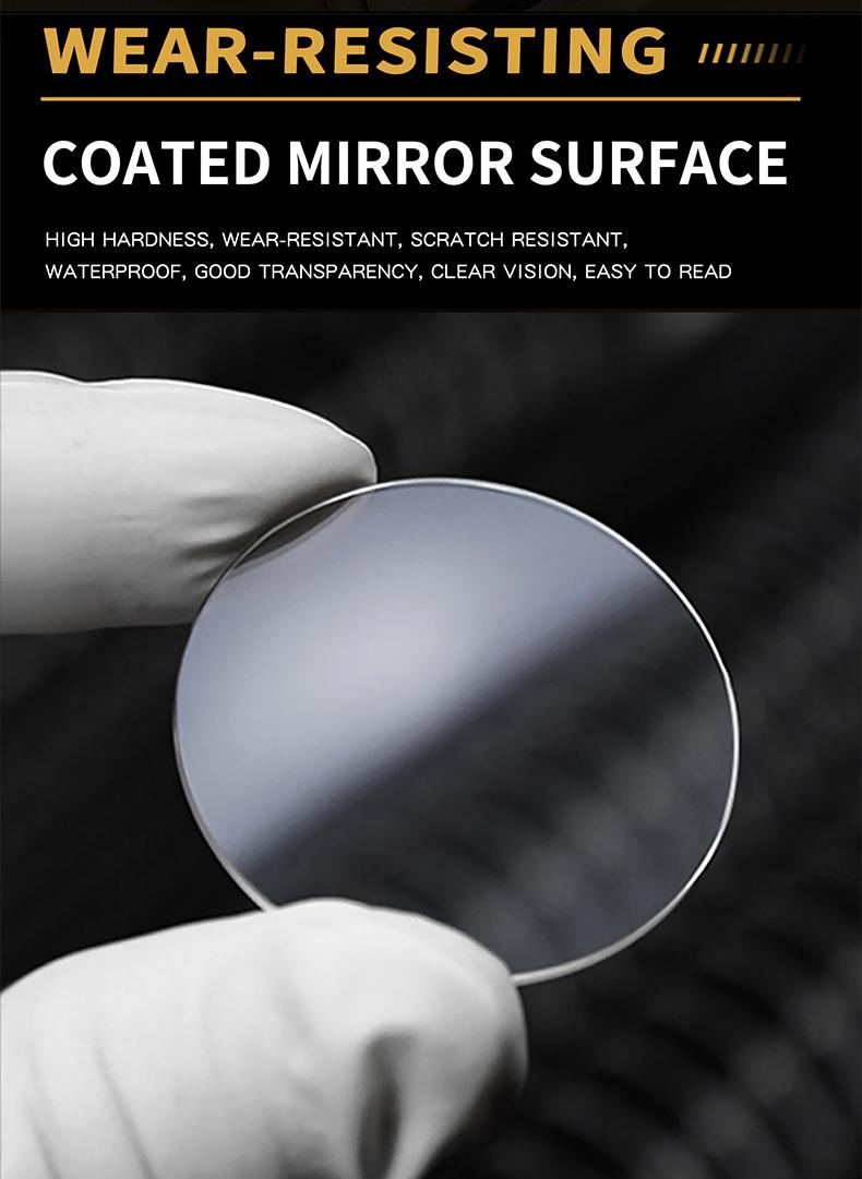 Men's Business Fashion Simulated Quartz Wristwatch with Diamond Accents Three-Dimensional Linear Grid Texture Luminous Display Date Function Water-Resistant Elegant Gift Box