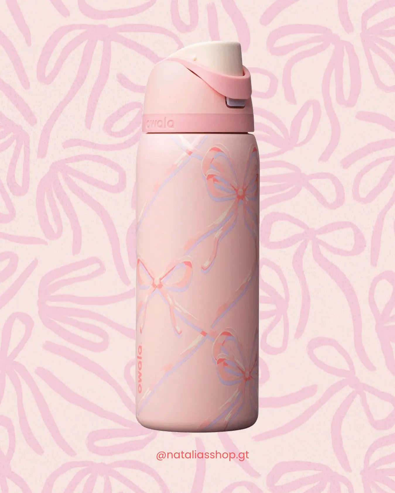 Owala 32oz Stainless Steel Vacuum Insulated Tumbler - Butterfly Vacuum Insulated Cup, Portable Kitchenware Drinkware for Iced Tea, Ideal for Halloween & Graduation, Valentine's Day and Teacher's Day Gifting, Vacuum Insulated Cups