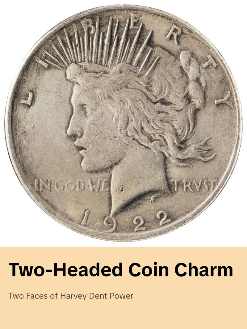 Harvey Dent Two Face Coin