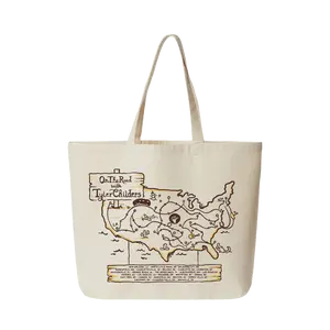 On The Road Map Jumbo Tote