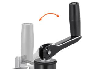 Nilight Trailer Jack 2000LBS Heavy Duty Swivel Bolt-On Trailer Jack 10 Inch Vertical Travel Alloy Steel Utility Trailers Tongue Jack Stand for RV Boat Horse Trailers Camper Utility Yacht Matt Black