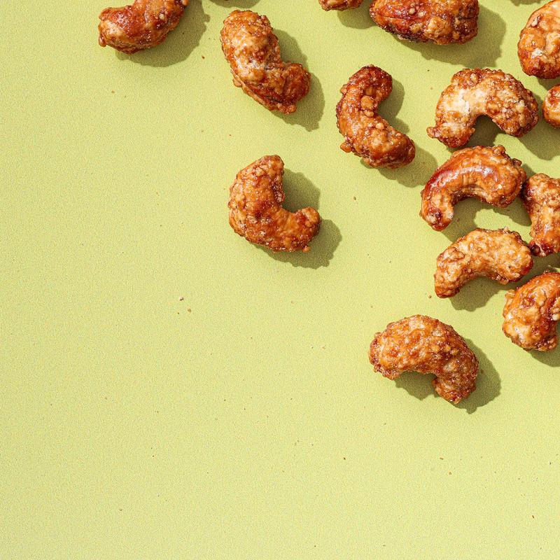 YAY NUTS Butter Toffee Pecans, Cashews, Almonds & Peanuts – Crunchy, All-Natural, No Preservatives, Made in USA – Guilt-Free Snacking with Real Ingredients - 12 oz each (340g)