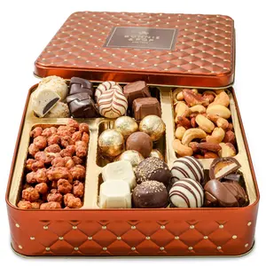 Gourmet Gift Basket with Assorted Truffles & Nuts Gourmet Gift Basket with Assorted Truffles & Nuts