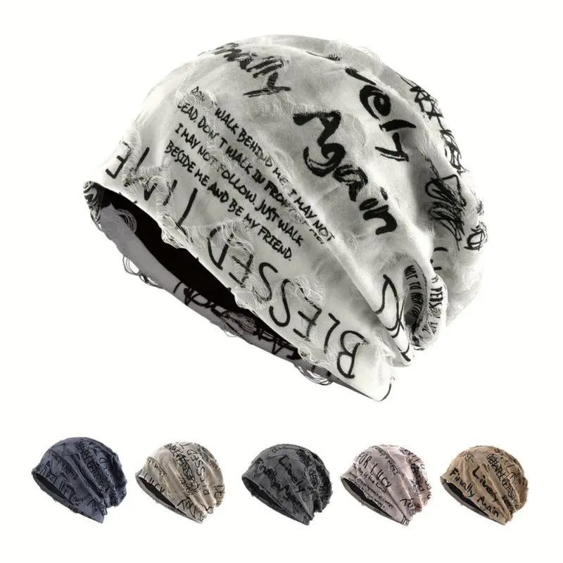 Slouchy Loose Knit Hat for Men & Women, Lightweight Beanie in Vintage Style, Relaxed Fit Knit Fabric for Daily Wear, Gifts for Him, Vintage Charm, Versatile, Men's Accessories, Multiple Colors