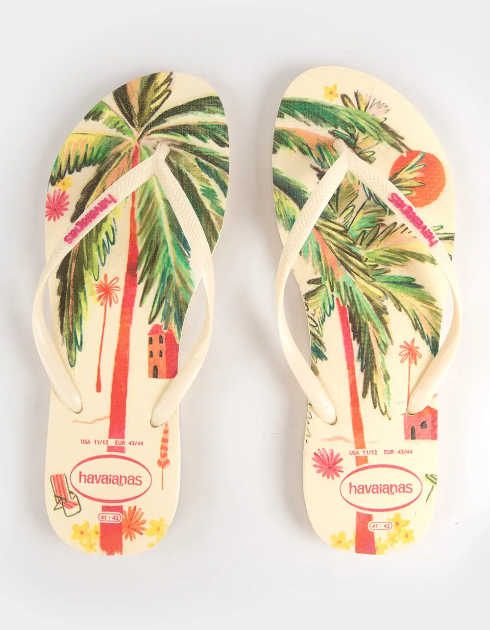 HAVAIANAS Slim Summer Bliss Womens Flip Flops