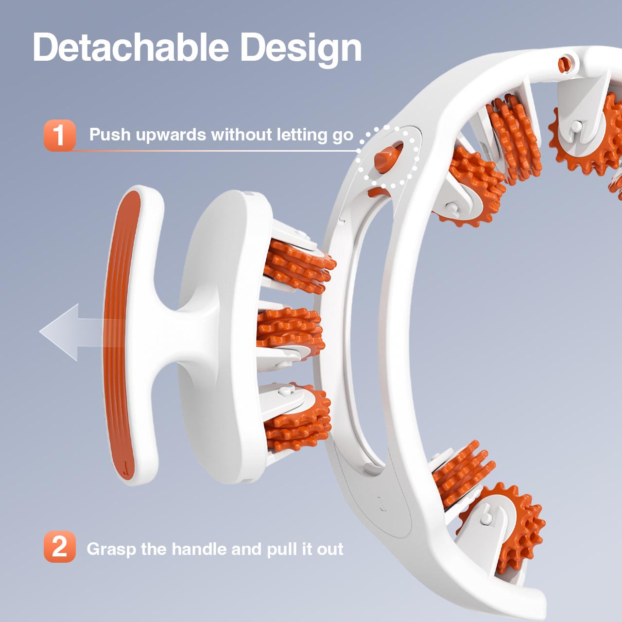 LEXI 3-in-1 Body Sculpting&Cellulite Massage Roller - Push-Pull Handles Combat Cellulite Bumps and Inflammation,Providing Deep Tissue Relief for Tight Muscles.Apply on Thighs,Calf,Waist to Smooth leg Skin,Define Contours,Enhance Recovery, relaxation