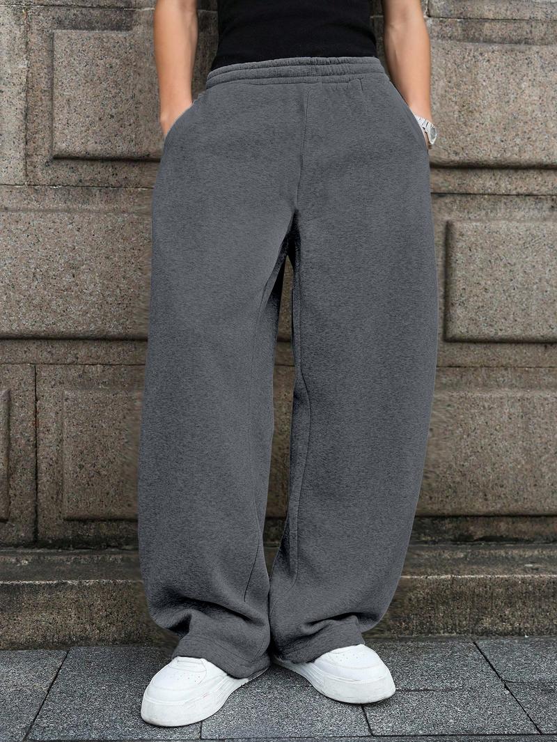 Boys jogger pants for winter Casual Outdoor Street Pocket Straight Trousers Sports Pants for Autumn