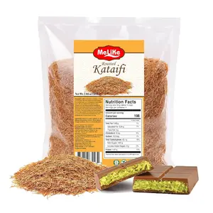 Kataifi, Premium Roasted Kataifi For Dubai Chocolate Bar, Toasted Kataifi Shredded Fillo Dough, Knafeh, Kadayif, Kunafa, 7oz.(200g