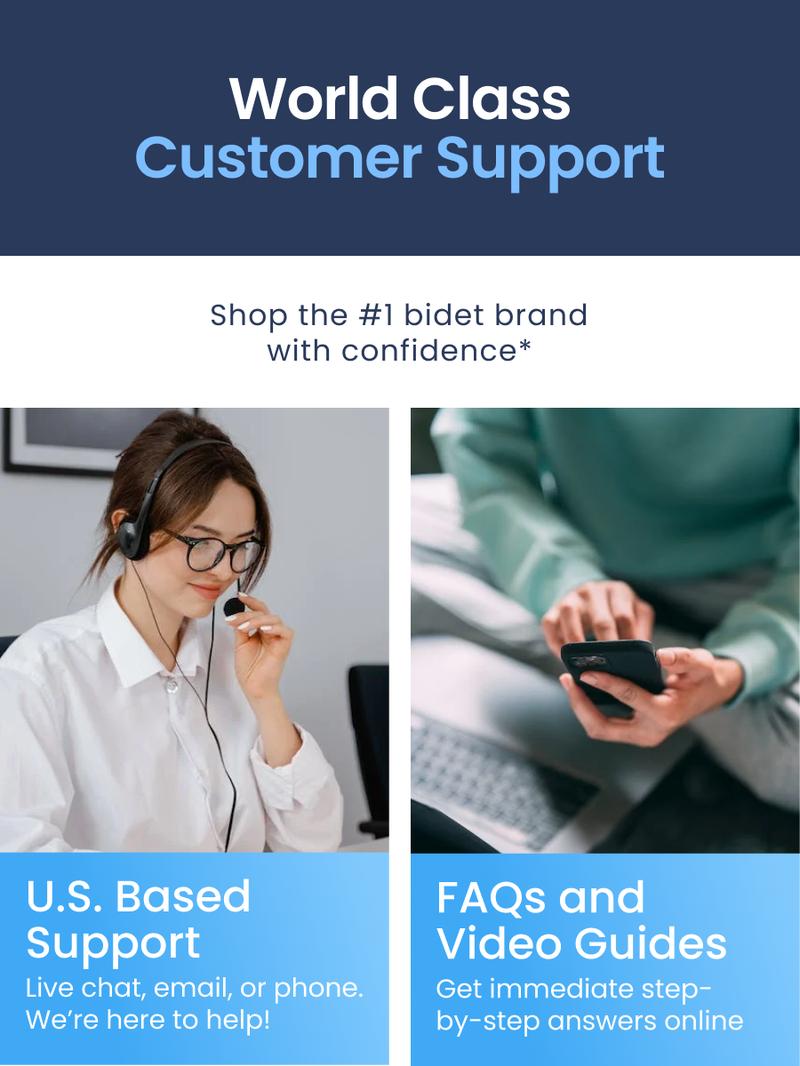 LUXE Bidet NEO 180 - Rear and Feminine Wash, Self-Cleaning, Non-Electric Bidet Attachment for Toilet Seat, Adjustable Water Pressure, Lever Control