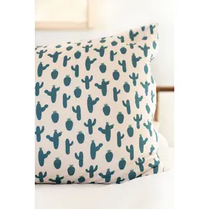 PHOENIX CACTUS (GREEN) | PILLOW CASE