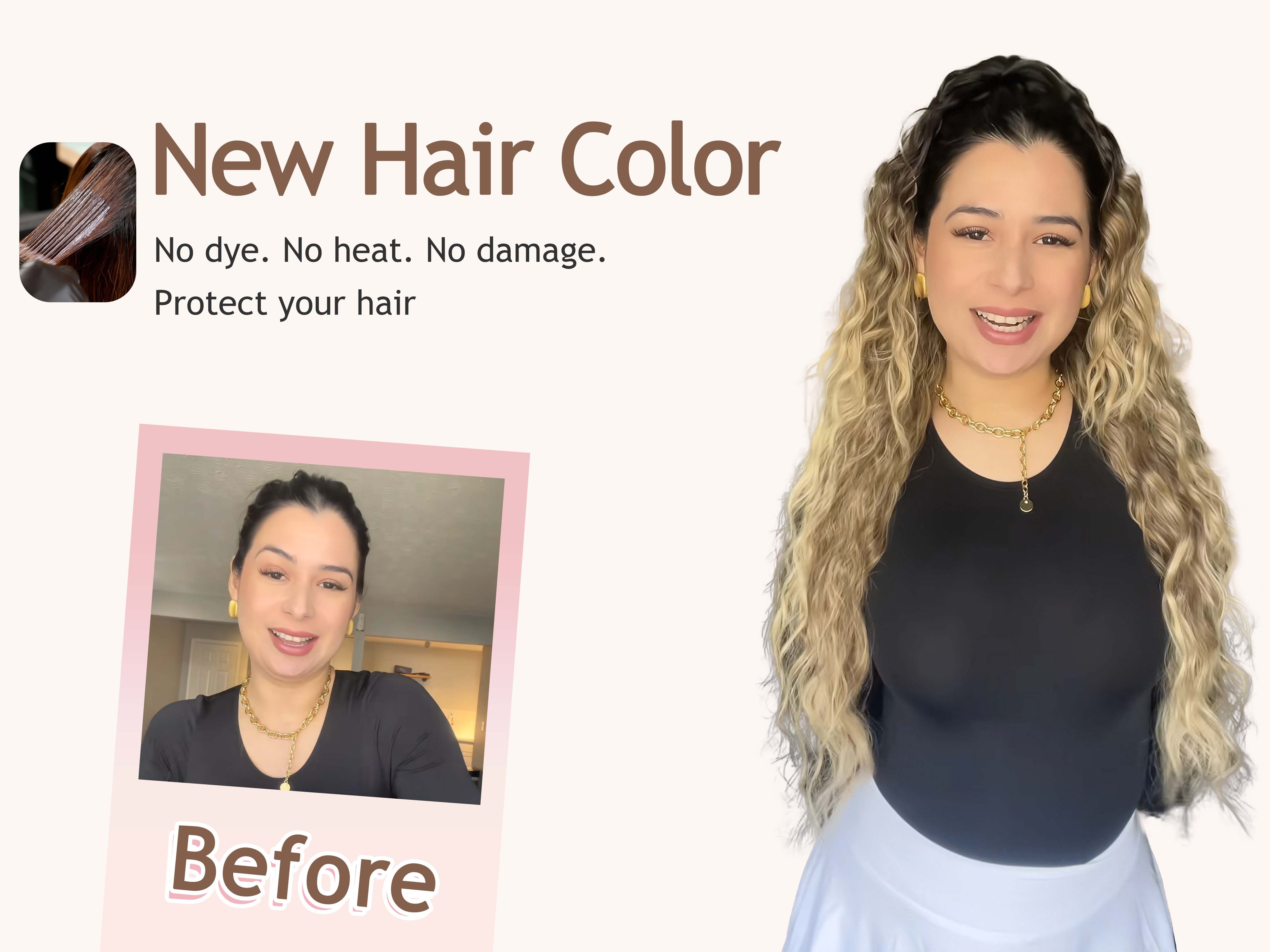 ORSUNCER Hair Extension Claw Ponytail Long Wavy Ponytail Extension Black Brown 30 Inch Curly Clip Ponytail in Hair Extensions For Women Fluffy Natural Looking Synthetic Hairpiece for Daily Use Easy To Go