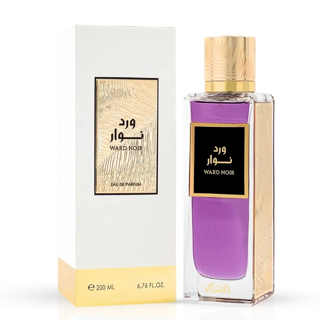Ward Noir Eau de Parfum Spray 200ml (6.76 oz) by Rasasi | A Statement of Unapologetic Glamour