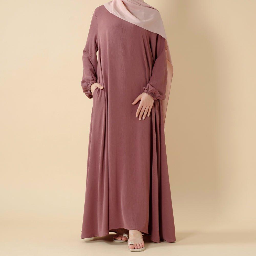Modest Luxury Premium Nida Zoom Umbrella Cut Summer Abaya (MA233) Modest Luxury Premium Nida Zoom Umbrella Cut Summer Abaya (MA233)