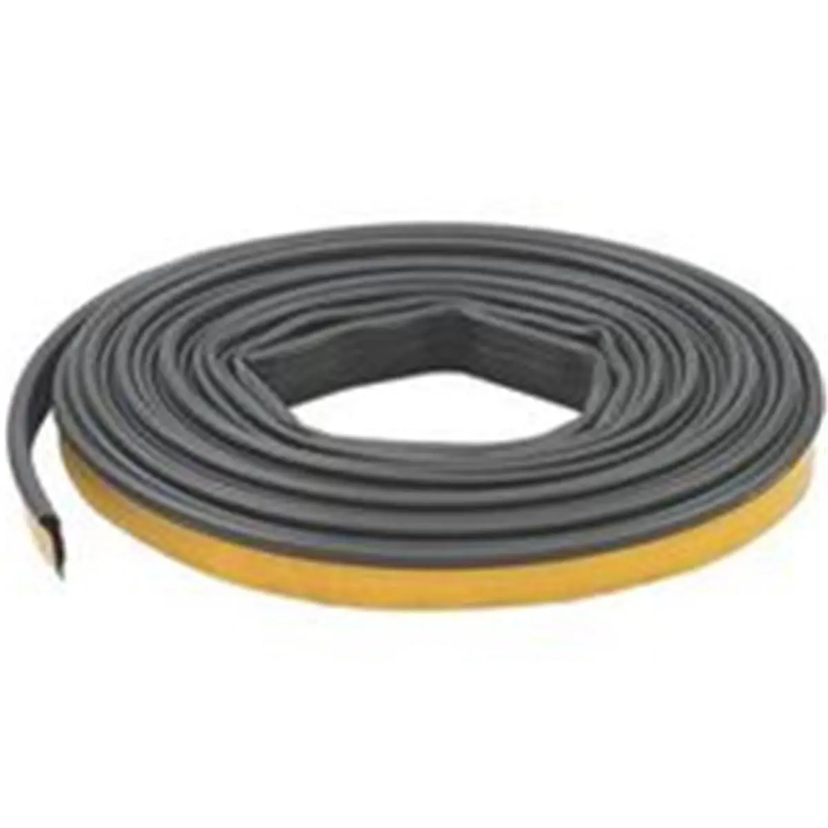 M-D Building Products Silicone Gasket Strip - 1/2-in x 20-ft Black Smoke Seal, UL Listed, UV Resistant (68668)