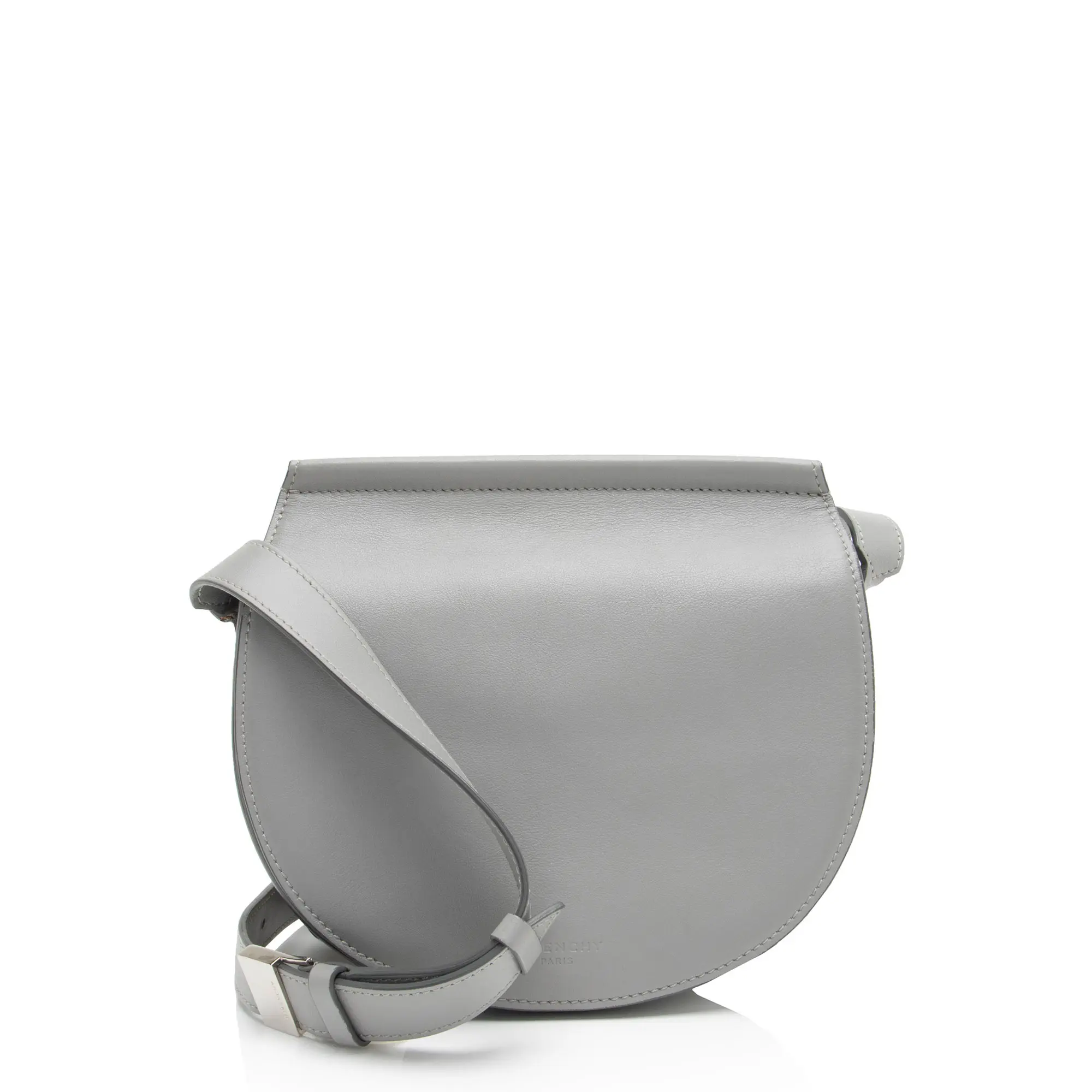 Pre-owned GIVENCHY Calfskin Crossbody Bags Infinity Saddle Mini Bag