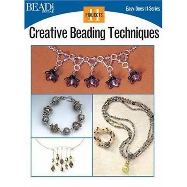 Used Beading Embroidery Book - "Embroider With Beads" by Kalmbach Publishing Co. Staff (Paperback, English)