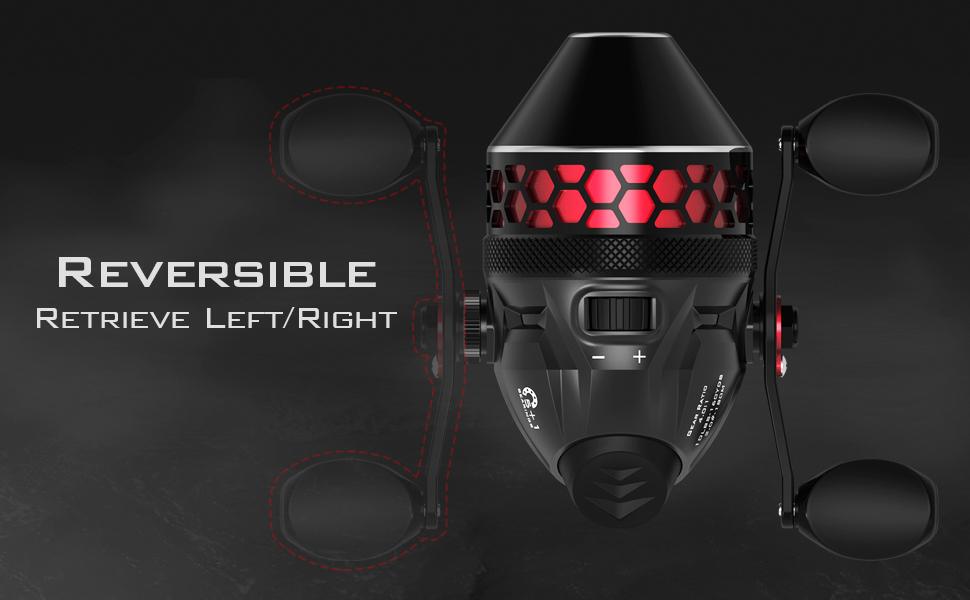 KastKing Brutus Spinning & SpinCast Combo, Fishing Rod and Reel Combo, Custom Tackle Kit, Pre-Spooled Line, Brute Tuff Blank, Stainless Steel Guide, EVA Handles, Custom Graphite Reel Seat