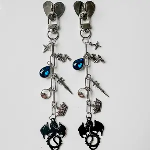 Fantasy Dreams - Clip-On Dangling Accessory Chain for Kindle, Tablet, Planner, Phone