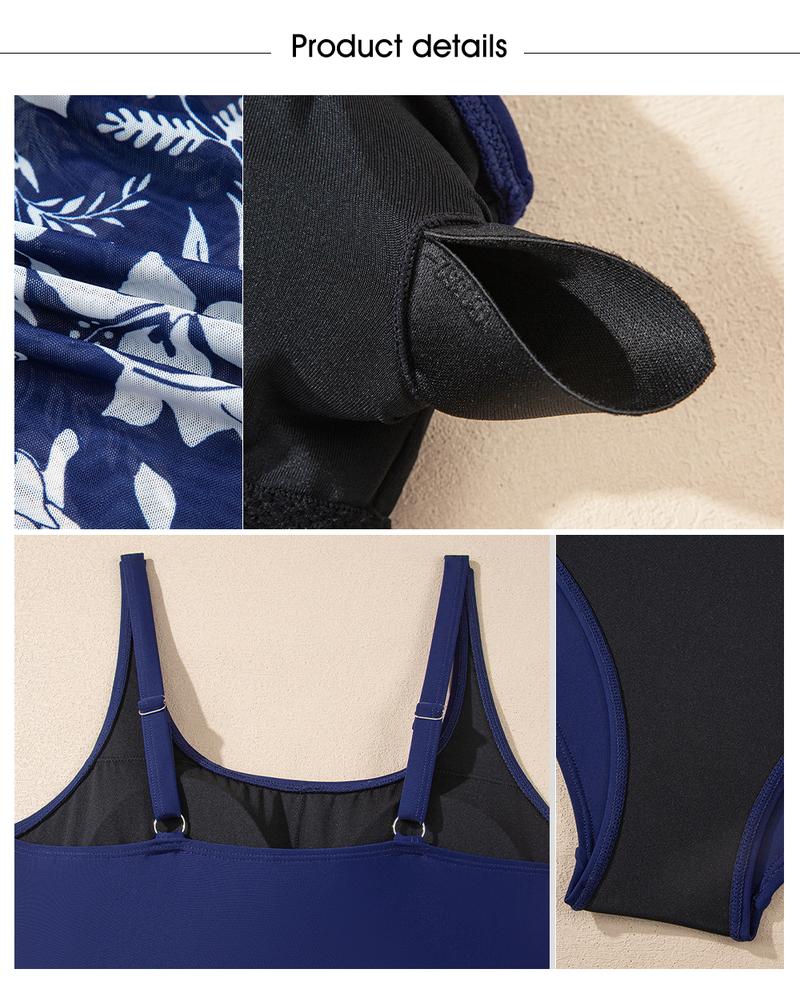 Aleumdr One Piece Swimdress Swimsuit for Women Tummy Control with Mesh Skirt Tie Knot Swim Dresses Bathing Suit Aleumdr One Piece Swimdress Swimsuit for Women Tummy Control with Mesh Skirt Tie Knot Swim Dresses Bathing Suit