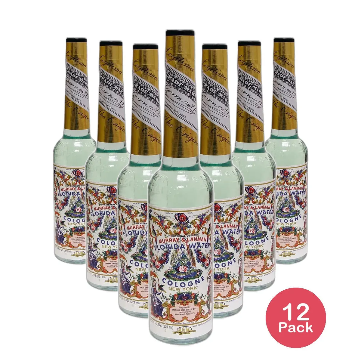 Florida Water Cologne (Plastic Bottle) 7.5Oz (Pack of 12)