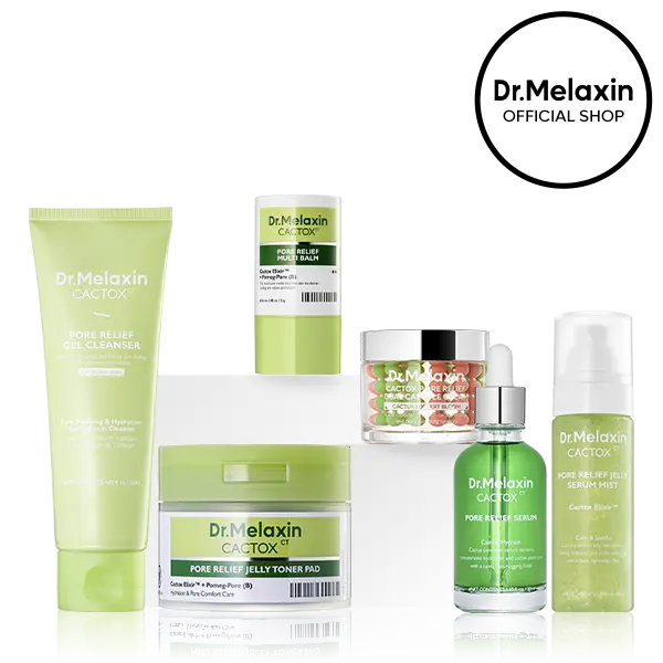 [Dr.Melaxin Official] Cactox 9-Layer Hydro Bomb Balm Set with Ice Chill Hydration & Deep Moisture for Glass Skin Repair