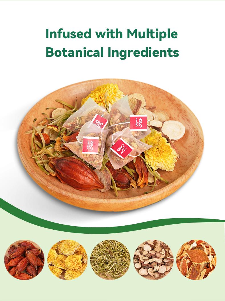 Kreain Nature 2 Chicory and Gardenia Herbal Tea Ready to Eat Convenient Beauty & Wellness | Orange Peel & Chrysanthemum – Cool Relief from Heat| 12 Tea Bags-B Healthy Beverage