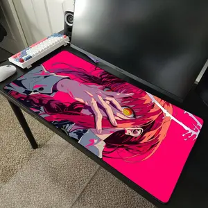 Makima Chainsaw Man Anime Desk Mat Mousepad 31.5" x 15.5" Gaming Desk Mat Mouse Pad Accessories