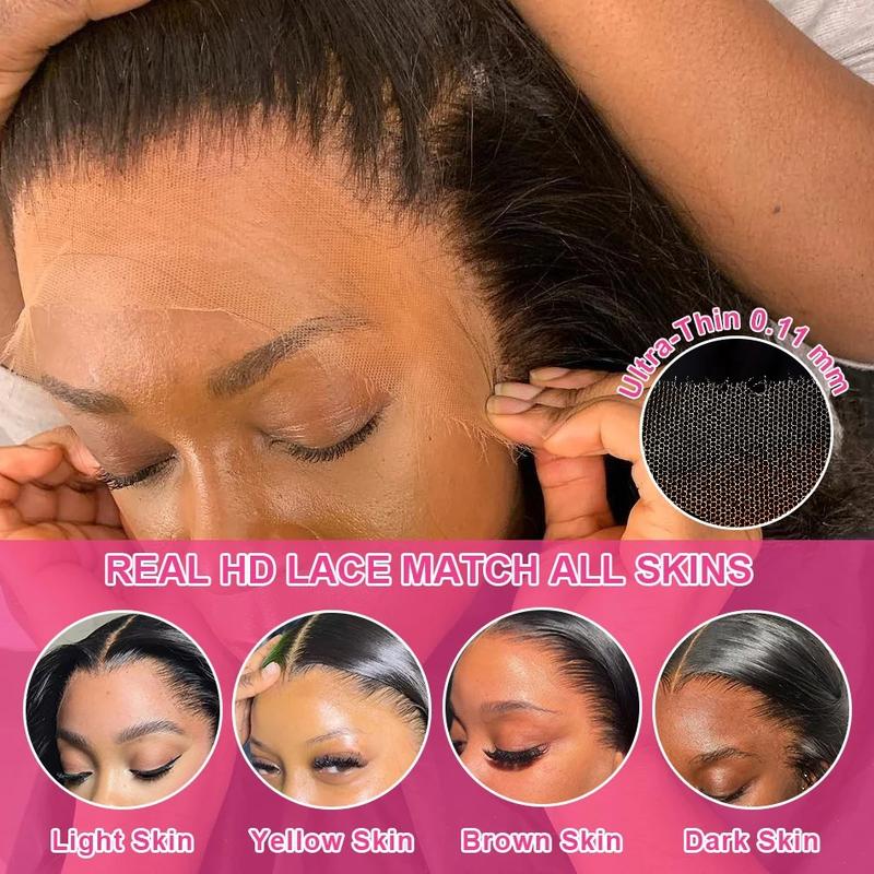 Bling Hair 12-36inch Body Wave 13x6 Lace Frontal Human Wig Hair 13x4 PrePlucked Transparent Lace Frontal Wig Brazilian Hair Wigs For Women with Baby Hair TikTokShopHolidayHaul