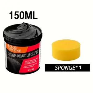 150g Plastic And Rubber Repair Paste - Interior Reconditioning Wax, Automotive Tire Gloss Maintenance, Anti-aging And Fading, Repair Scratches