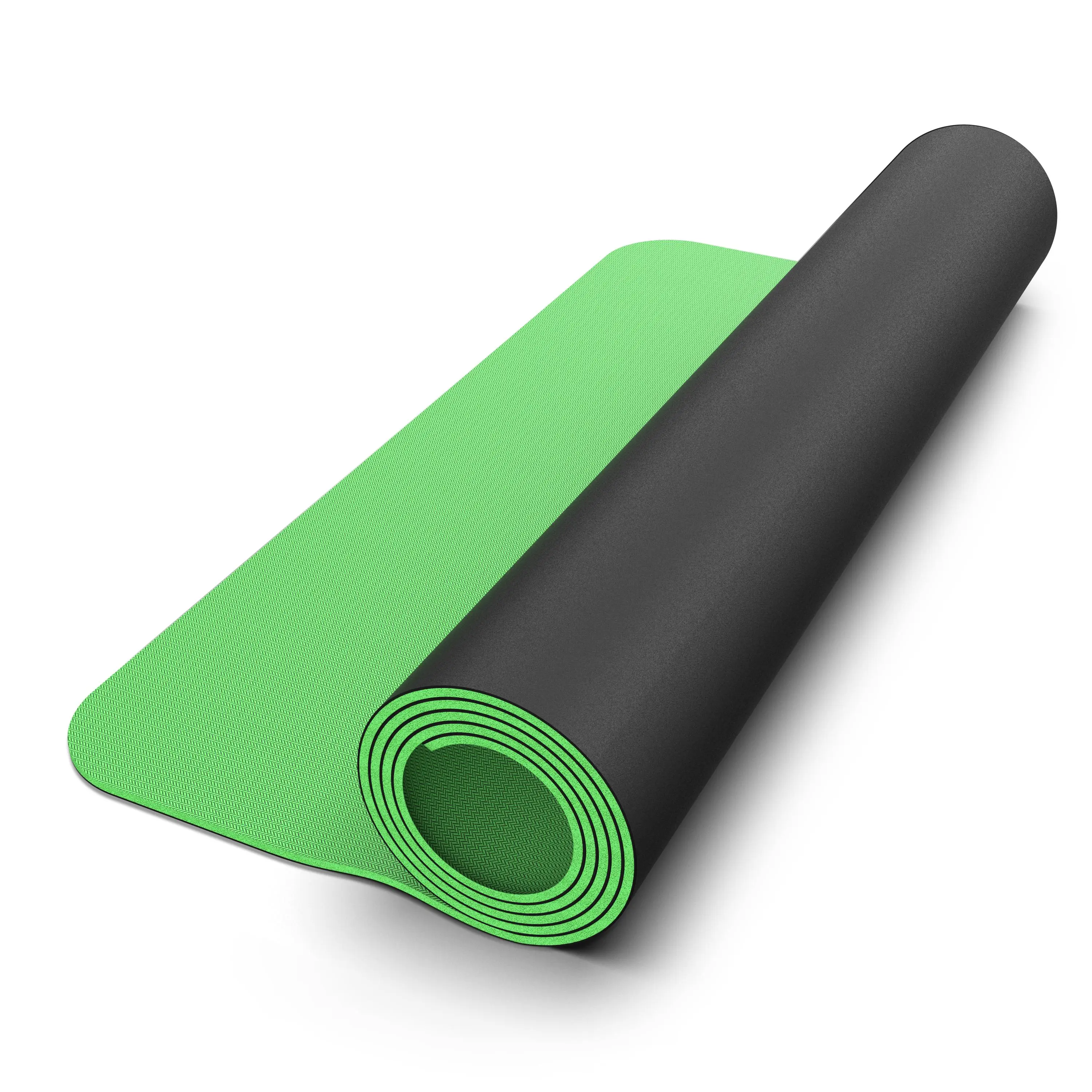 PURE PLANK Reversible Exercise Mat - 5mm Thick Cushioned, Dual-Texture, Non-Slip Surface for Unisex HIIT & Yoga, Exercise Equipment