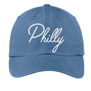 Philly Cursive Baseball Cap V1