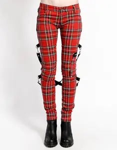RED PLAID CHAOS PANT