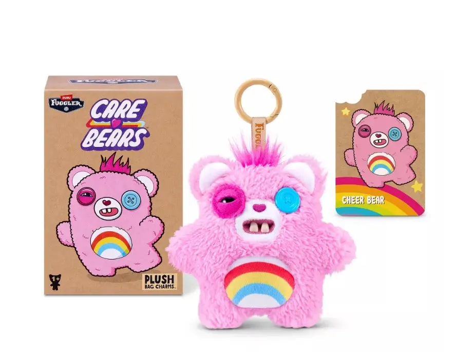 Fuggler Care Bears Keyring Charms 5"