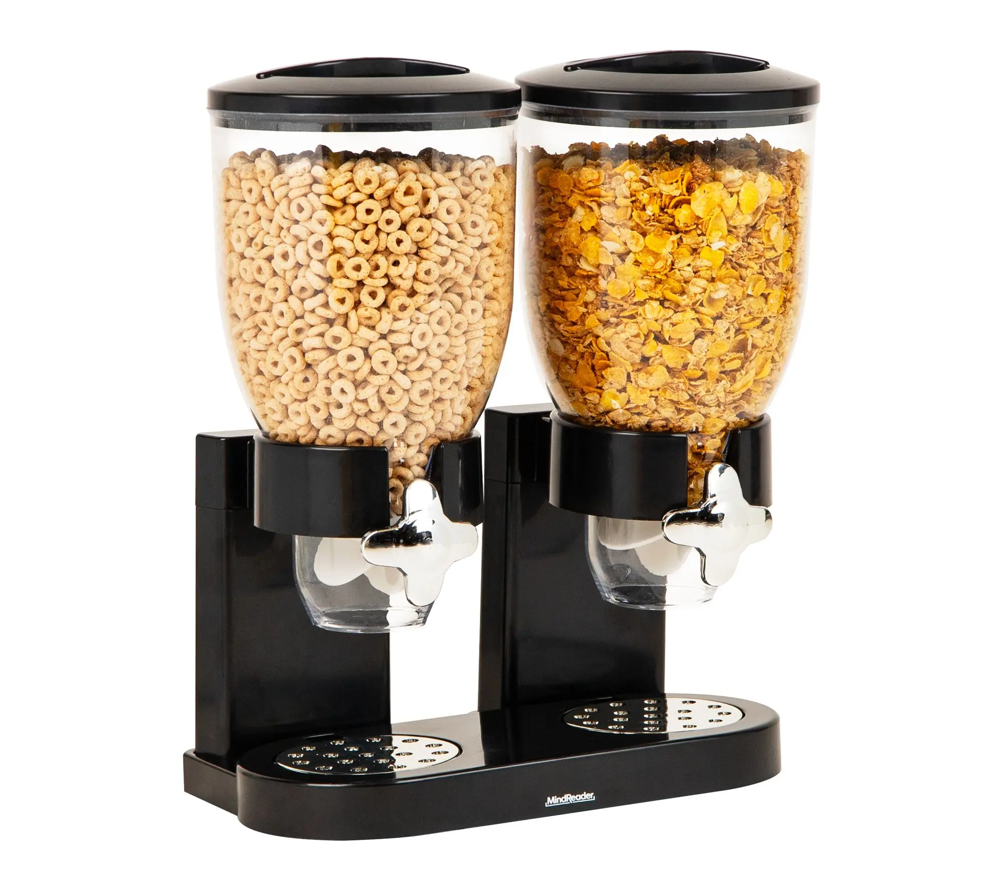 Mind Reader Double Cereal Dispenser for Countertop Mind Reader Double Cereal Dispenser for Countertop