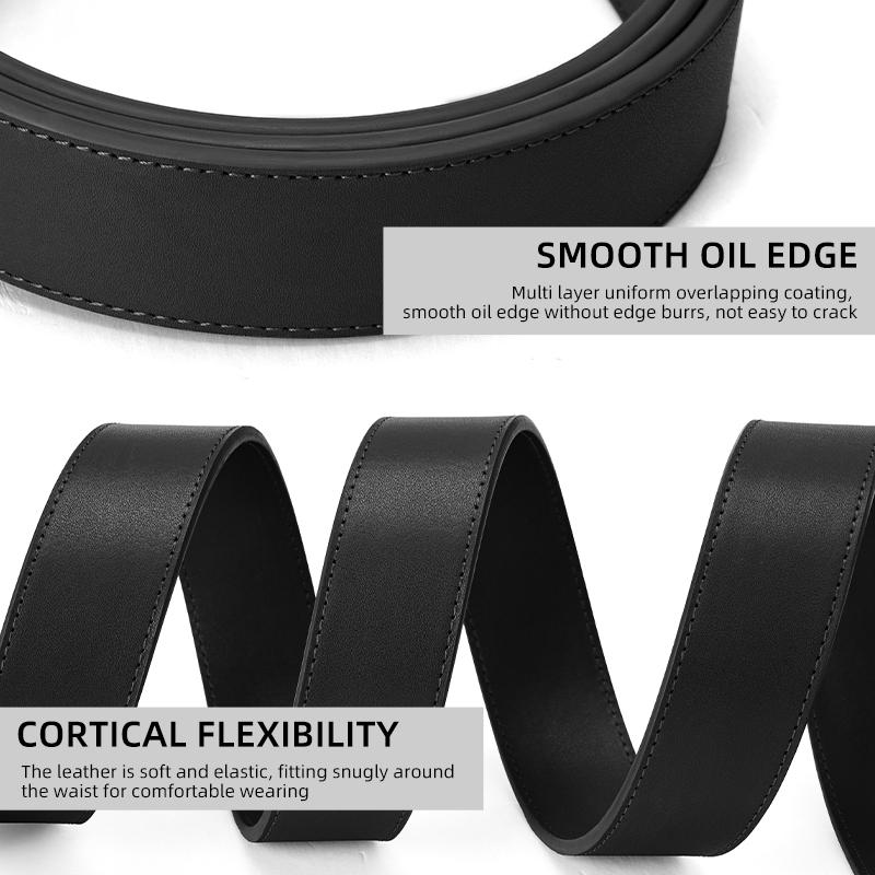 IDOGEAR Men's 1.5" EDC Belts Genuine Leather Casual CCW Belt 3435 Buckle Fashionable Metal Buckle for Outdoor Sport Workwear SpringStatements